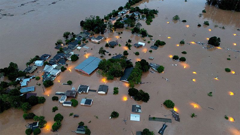 Al menos 29 muertos y 60 desaparecidos por las fuertes lluvias en el sur de Brasil
